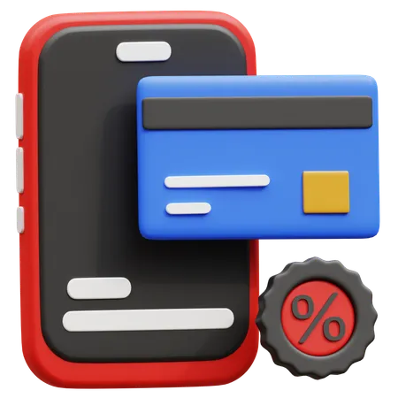 Mobile Payment  3D Icon