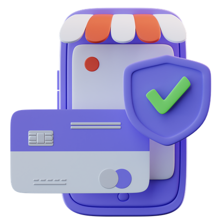 Mobile Payment  3D Icon