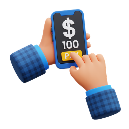 Mobile Payment  3D Icon