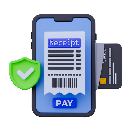 Mobile Payment  3D Icon