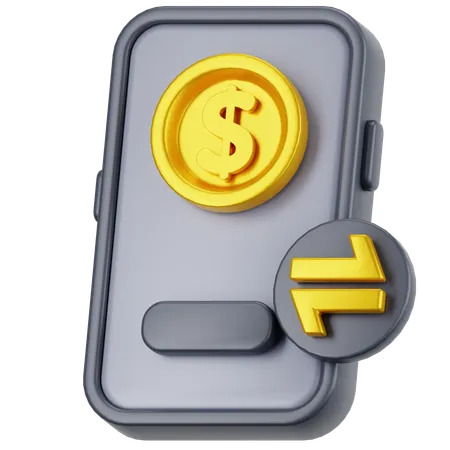 Mobile Payment  3D Icon