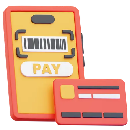 Mobile Payment  3D Icon