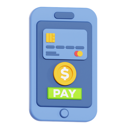 MOBILE PAYMENT  3D Icon