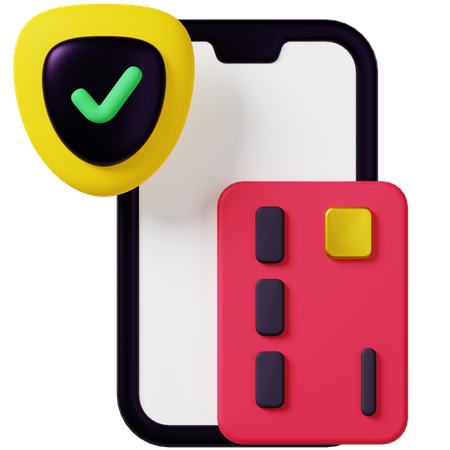 Mobile Payment  3D Icon