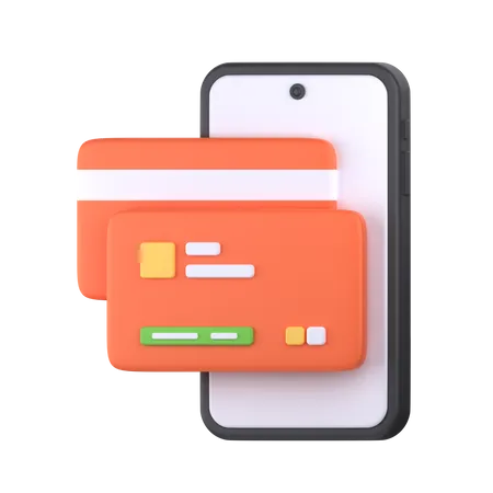 Mobile Payment 3 D Icon Perfect For E Commerce Element 3D Icon