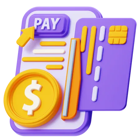 Mobile Payment 3D Icon
