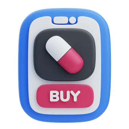 Mobile Pharmacy  3D Icon