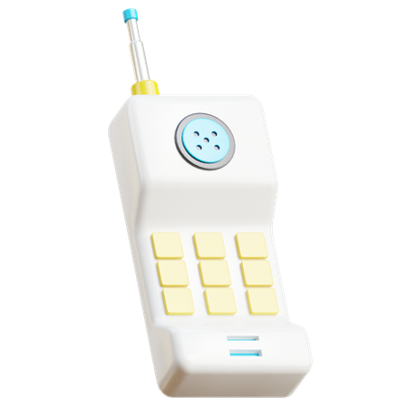 携帯電話  3D Icon