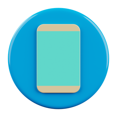 Mobile Phone  3D Icon