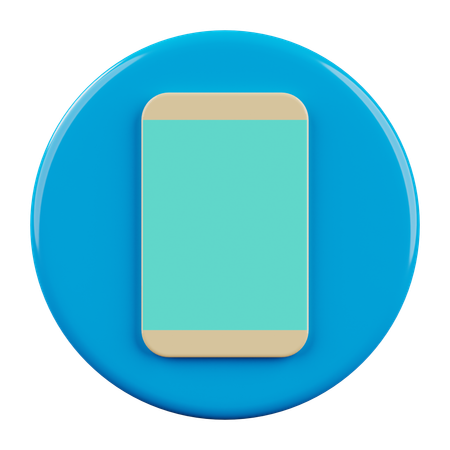 Mobile Phone  3D Icon