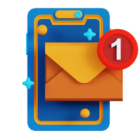 MOBILE  PHONE EMAIL  3D Icon