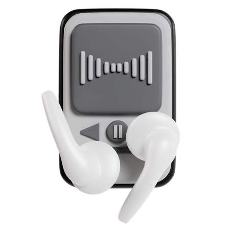 Mobile Podcast Design  3D Icon