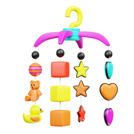 Mobile pour berceau  3D Icon