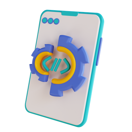 Mobile Programming 3D Icon