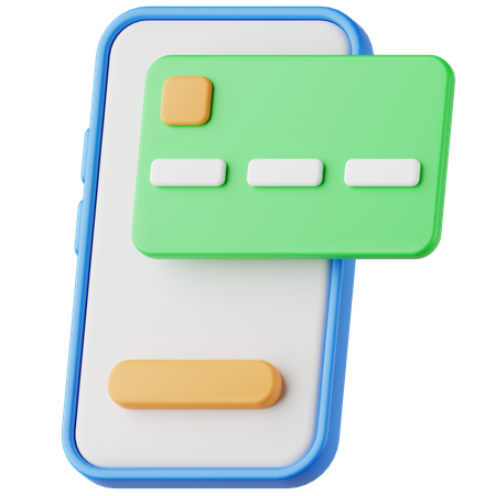 Mobile Pyment  3D Icon