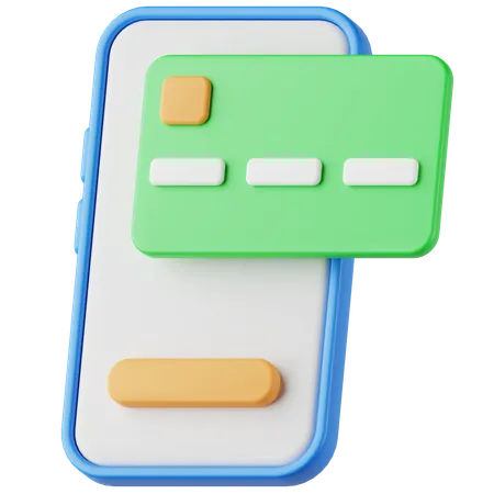 Mobile Pyment  3D Icon