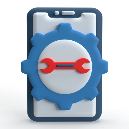 Mobile Repair  3D Icon