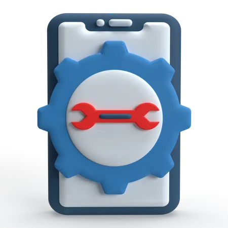 Mobile Repair  3D Icon