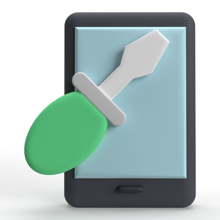 Mobile Repair  3D Icon