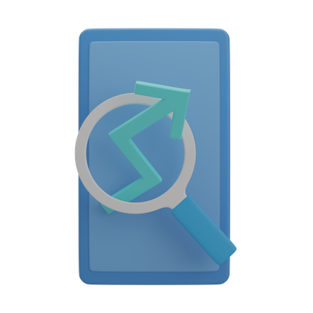 Mobile SEO  3D Icon