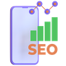mobile seo 3d logos