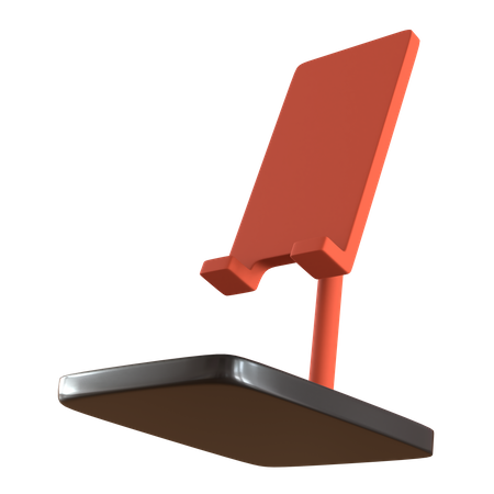 Mobile Stand  3D Icon