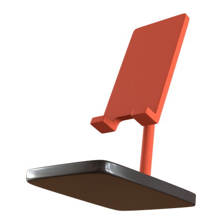 Mobile Stand  3D Icon
