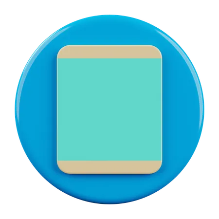 Mobile Tablet  3D Icon