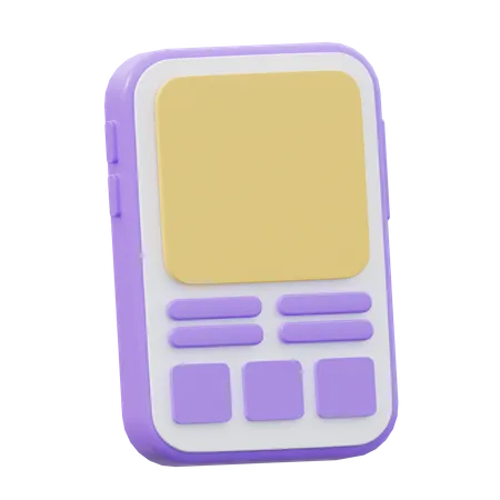 Mobile Ui  3D Icon