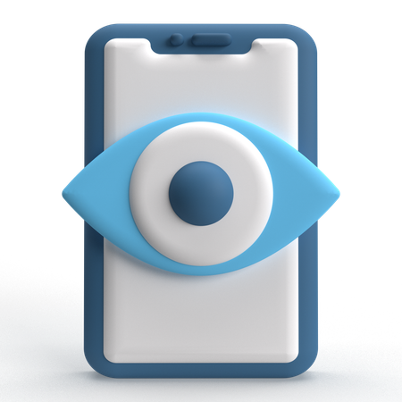 モバイルビュー  3D Icon