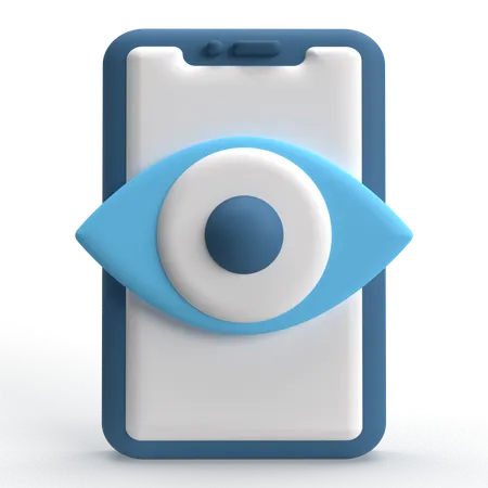 モバイルビュー  3D Icon