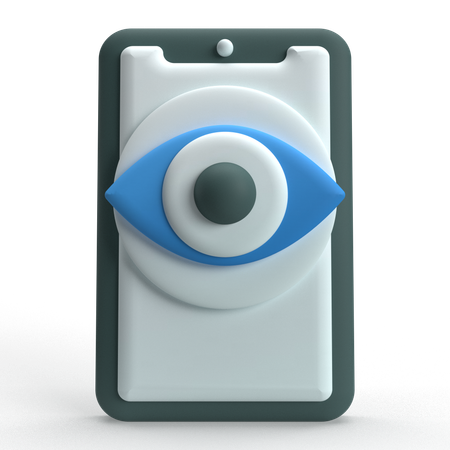 モバイルビュー  3D Icon
