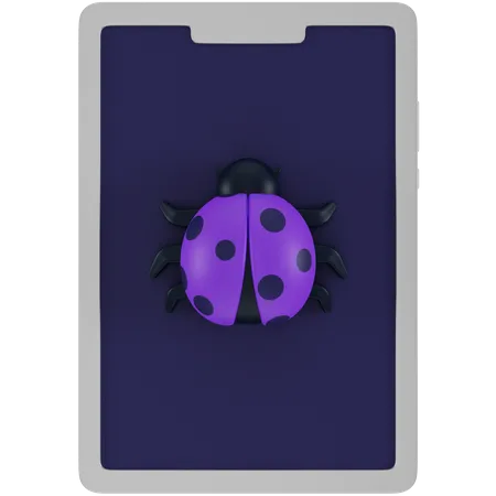 Mobile Virus  3D Icon