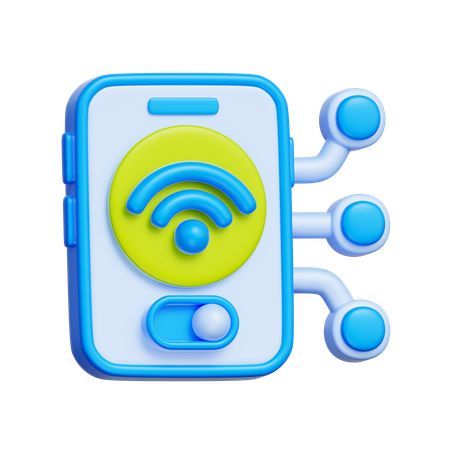 Mobile Wi-Fi  3D Icon
