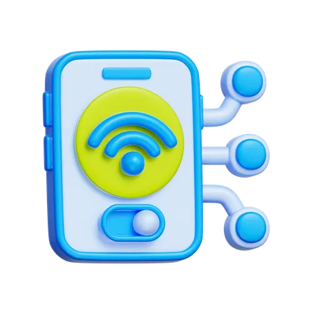 Mobile Wi-Fi  3D Icon