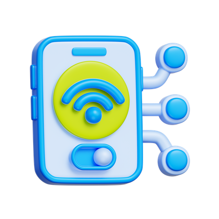 Mobile Wi-Fi  3D Icon