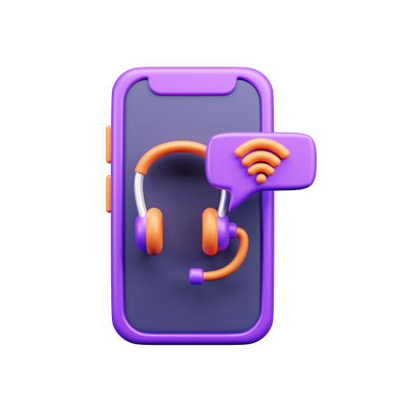 Wi-Fi mobile  3D Icon