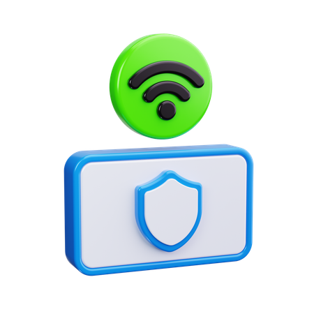 Mobile Wifi  3D Icon