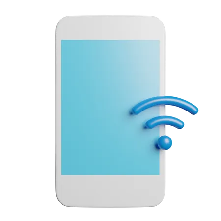 Mobile Wifi  3D Icon