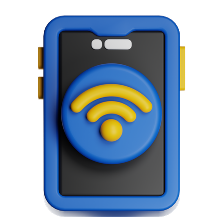 Mobile Wifi  3D Icon