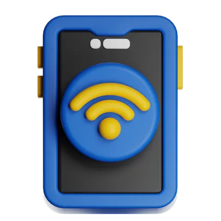 Mobile Wifi  3D Icon