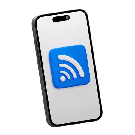 Mobile Wifi  3D Icon