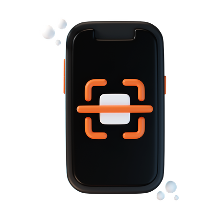 Mobiler Code-Scan  3D Icon