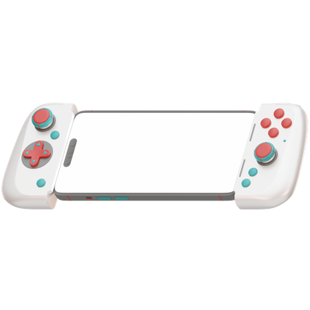 Mobiler Gaming-Controller  3D Icon