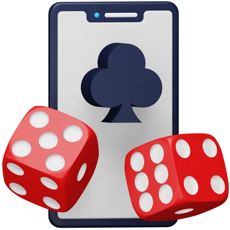 Mobiles Glücksspiel  3D Icon