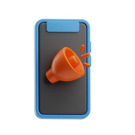 Mobiles Volumen  3D Icon