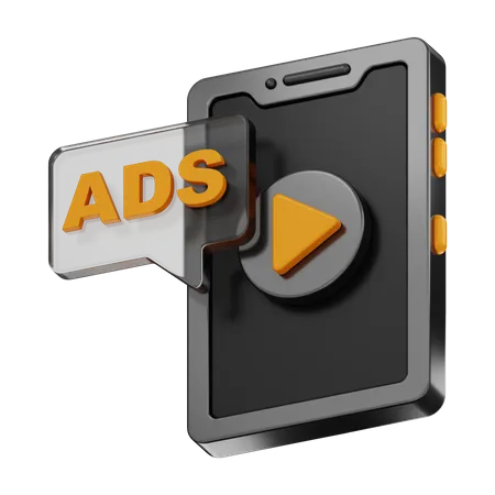 Mobiles Werbevideo  3D Icon