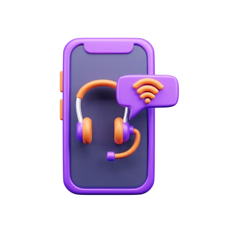 Mobiles WLAN  3D Icon