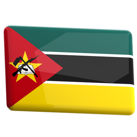 Moçambique  3D Icon