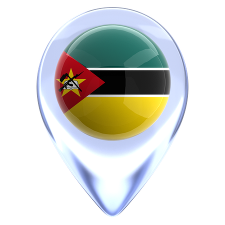 Moçambique  3D Icon